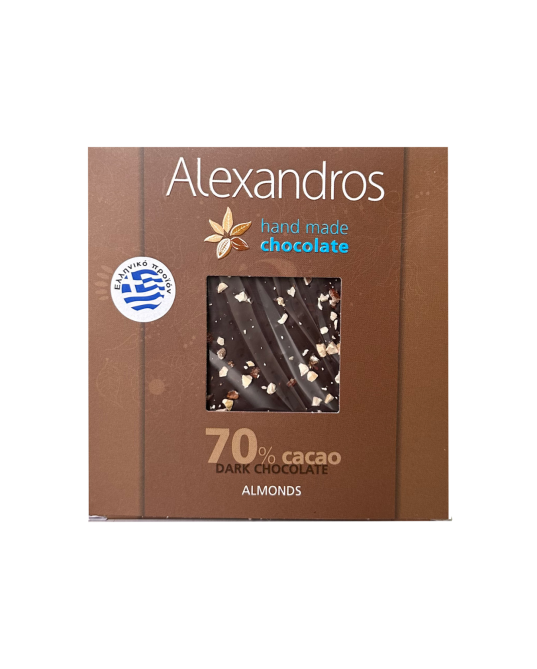 Dark Chocolate with 70% Cocoa and Almonds