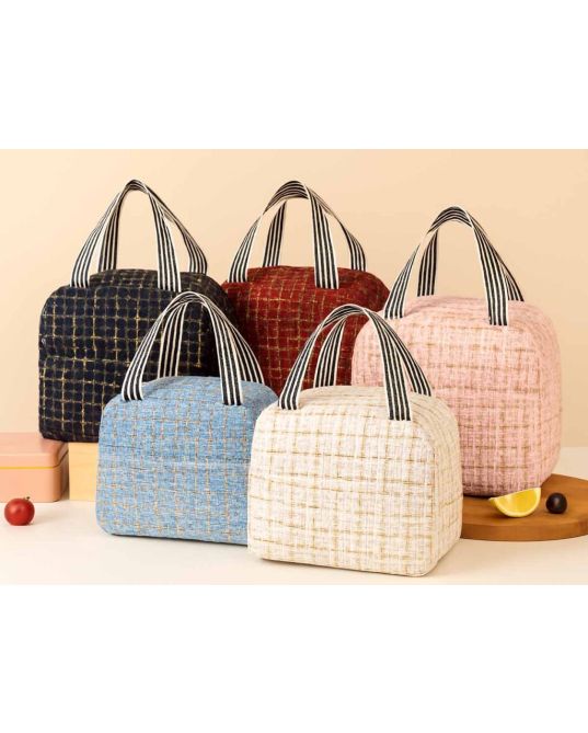 Lunch Bags Υφασμάτινα Καρό