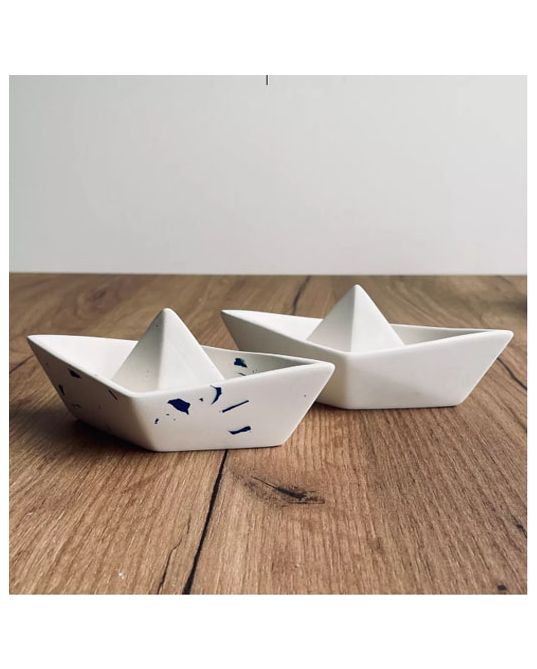 Διακοσμητική βάρκα - Origami