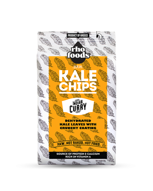 Kale Chips - Κάρυ