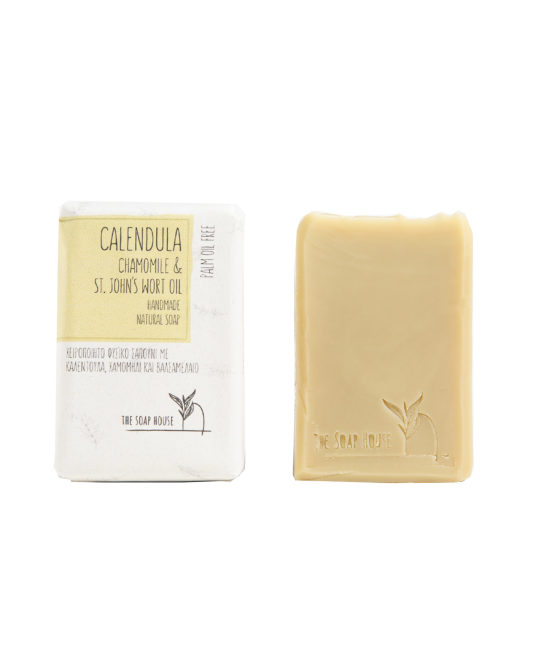 Natural soap for dry hair with Calendula, Chamomile & Lavender