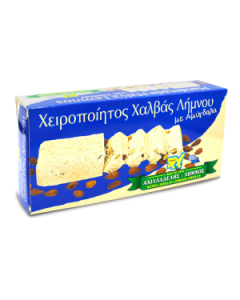 Χειροποίητος Χαλβάς - Με αμύγδαλα 