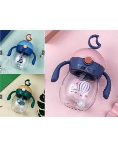 Εκπαιδευτικό παιδικό ποτήρι με καλαμάκι