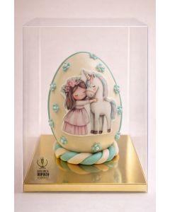 Πασχαλινό Αυγό σε σχέδιο "Unicorn vintage"