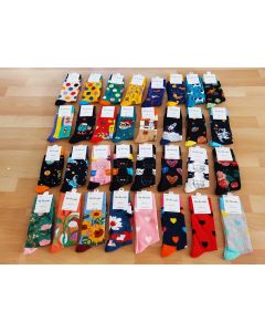 Kάλτσες βαμβακερές με pop σχέδια