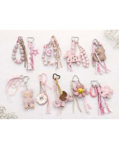 Μπρελόκ σε ροζ αποχρώσεις